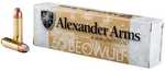 50 Beowulf 400 Grain Flat Point 20 Rounds Alexander Arms Ammunition